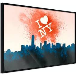 Arkiio Affisch I Love NY [Poster] 45x30 Poster